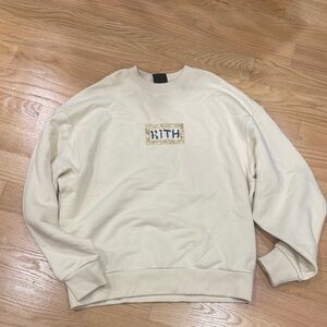 Kith Off-White Crewneck Sweater